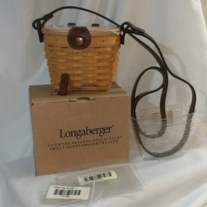 Longaberger small Saddlebrook purse